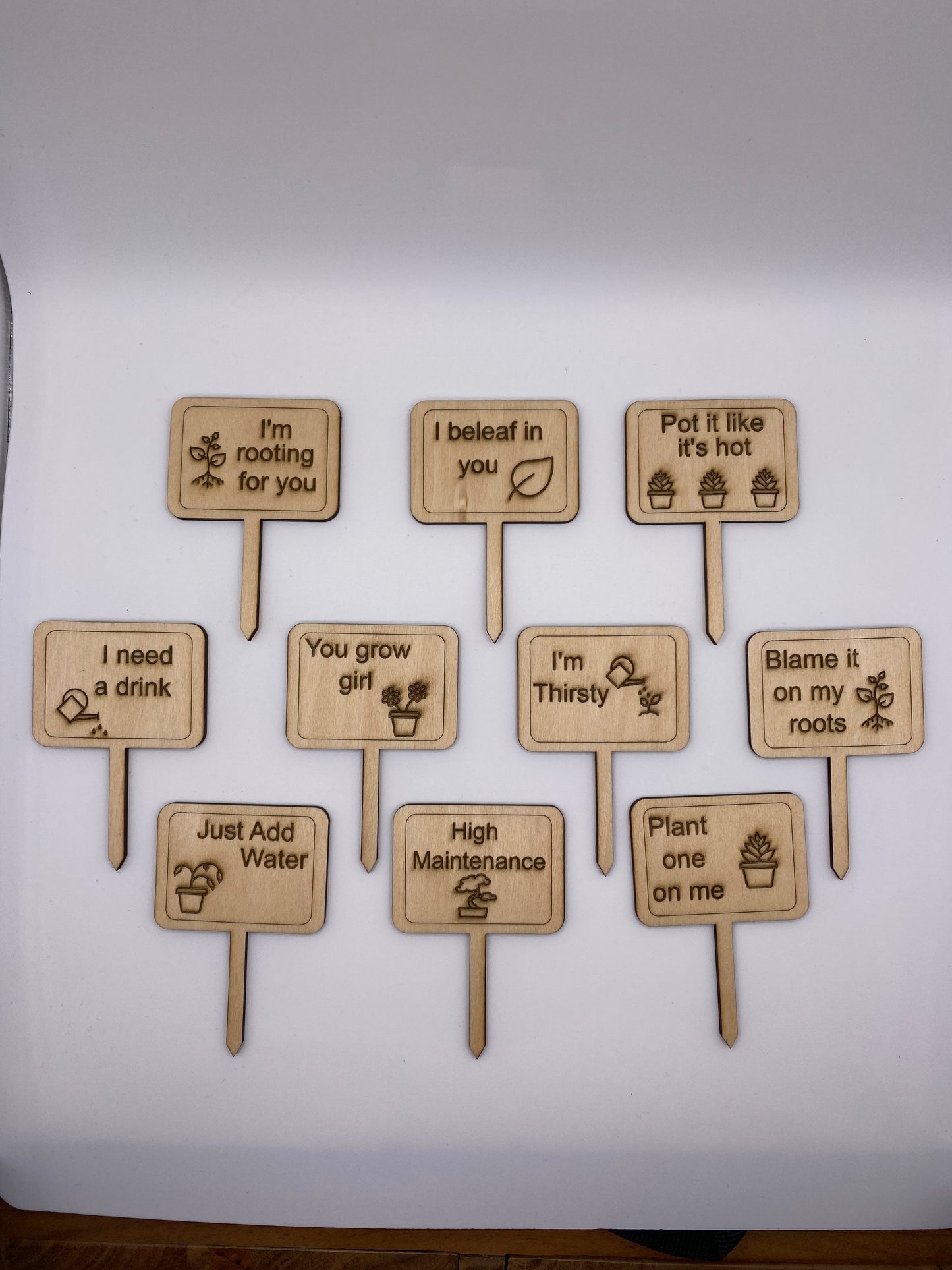 Funny Plant Markers