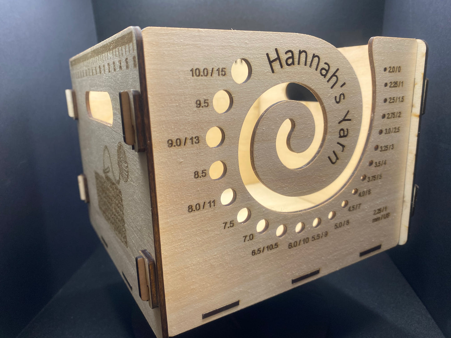 Personalized Yarn Box